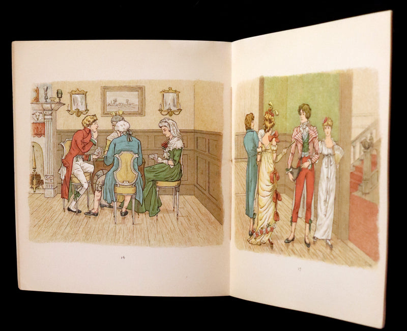 1890 Scarce French First Edition - Desires, Dances & Disappointments illustrated by the Casella Sisters.