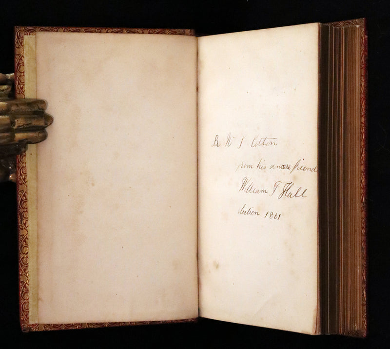 1857 Rare Victorian Book - JOAN OF ARC and Poems by Robert Southey Illustrated by John Gilbert.