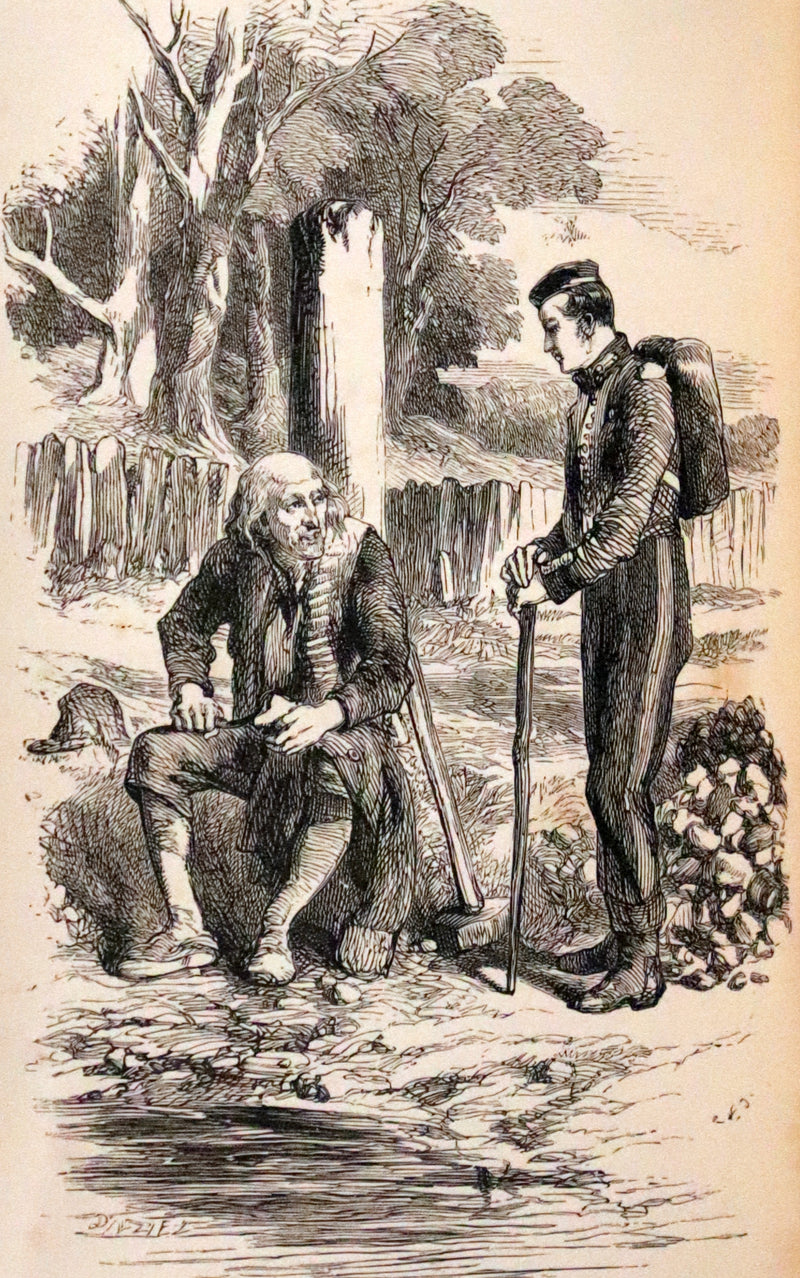 1857 Rare Victorian Book - JOAN OF ARC and Poems by Robert Southey Illustrated by John Gilbert.