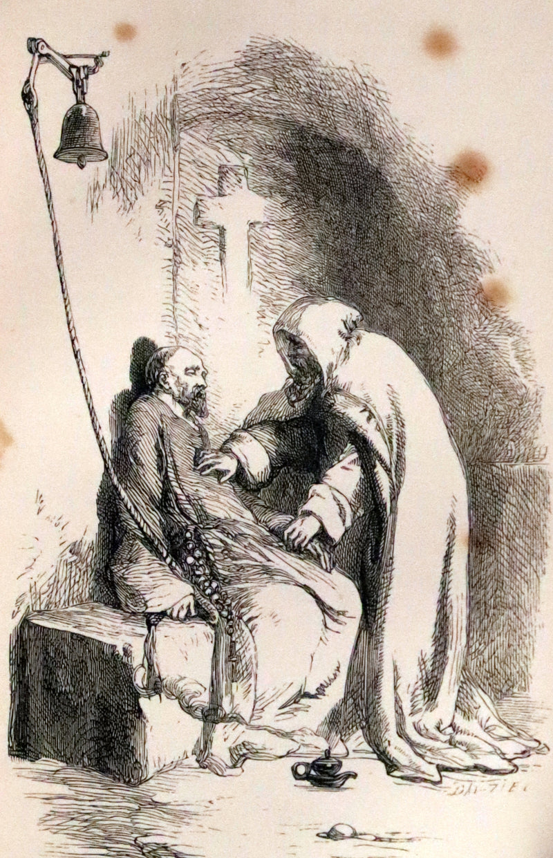 1857 Rare Victorian Book - JOAN OF ARC and Poems by Robert Southey Illustrated by John Gilbert.