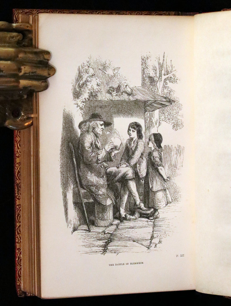 1857 Rare Victorian Book - JOAN OF ARC and Poems by Robert Southey Illustrated by John Gilbert.