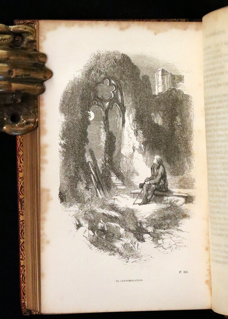 1857 Rare Victorian Book - JOAN OF ARC and Poems by Robert Southey Illustrated by John Gilbert.