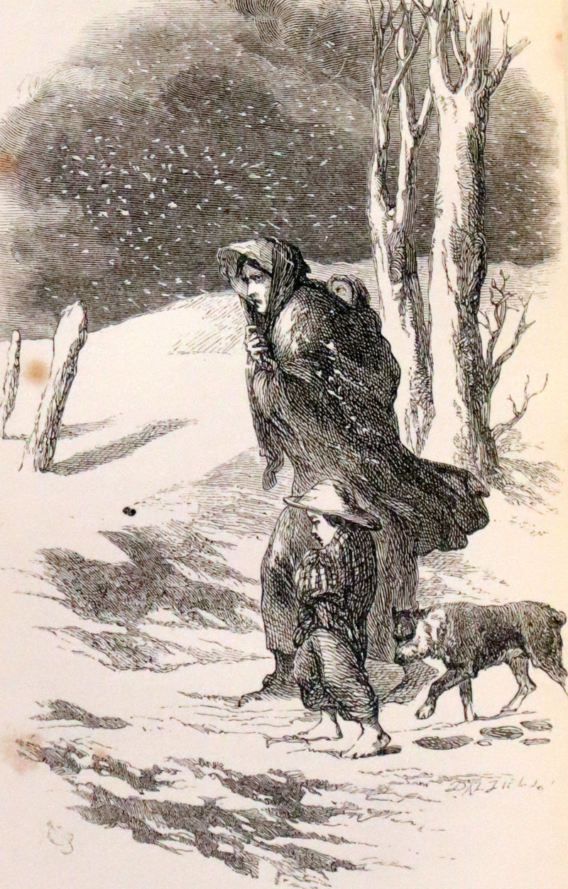 1857 Rare Victorian Book - JOAN OF ARC and Poems by Robert Southey Illustrated by John Gilbert.