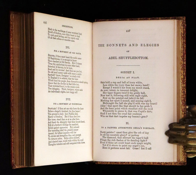 1857 Rare Victorian Book - JOAN OF ARC and Poems by Robert Southey Illustrated by John Gilbert.