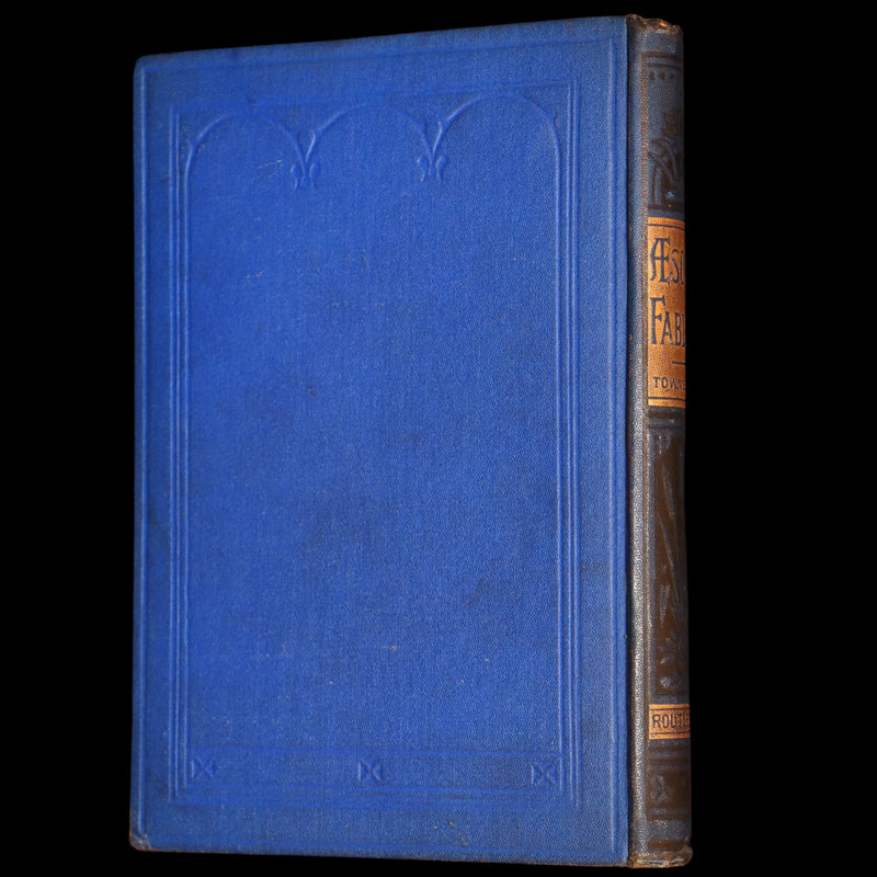 1875 Rare Book - Three Hundred Aesop's Fables beautifully Illustrated by Harrison Weir.