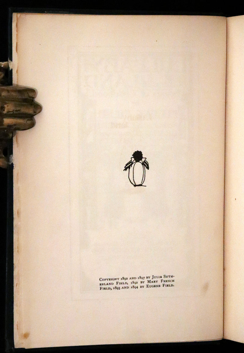 1897 Rare First Edition - Lullaby-Land. Songs of Childhood by Eugene Field Illustrated by Charles Robinson.
