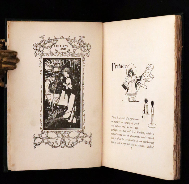1897 Rare First Edition - Lullaby-Land. Songs of Childhood by Eugene Field Illustrated by Charles Robinson.