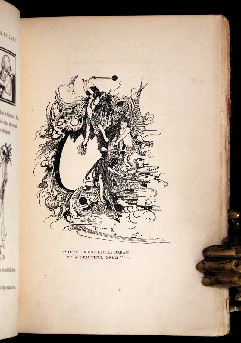 1897 Rare First Edition - Lullaby-Land. Songs of Childhood by Eugene Field Illustrated by Charles Robinson.