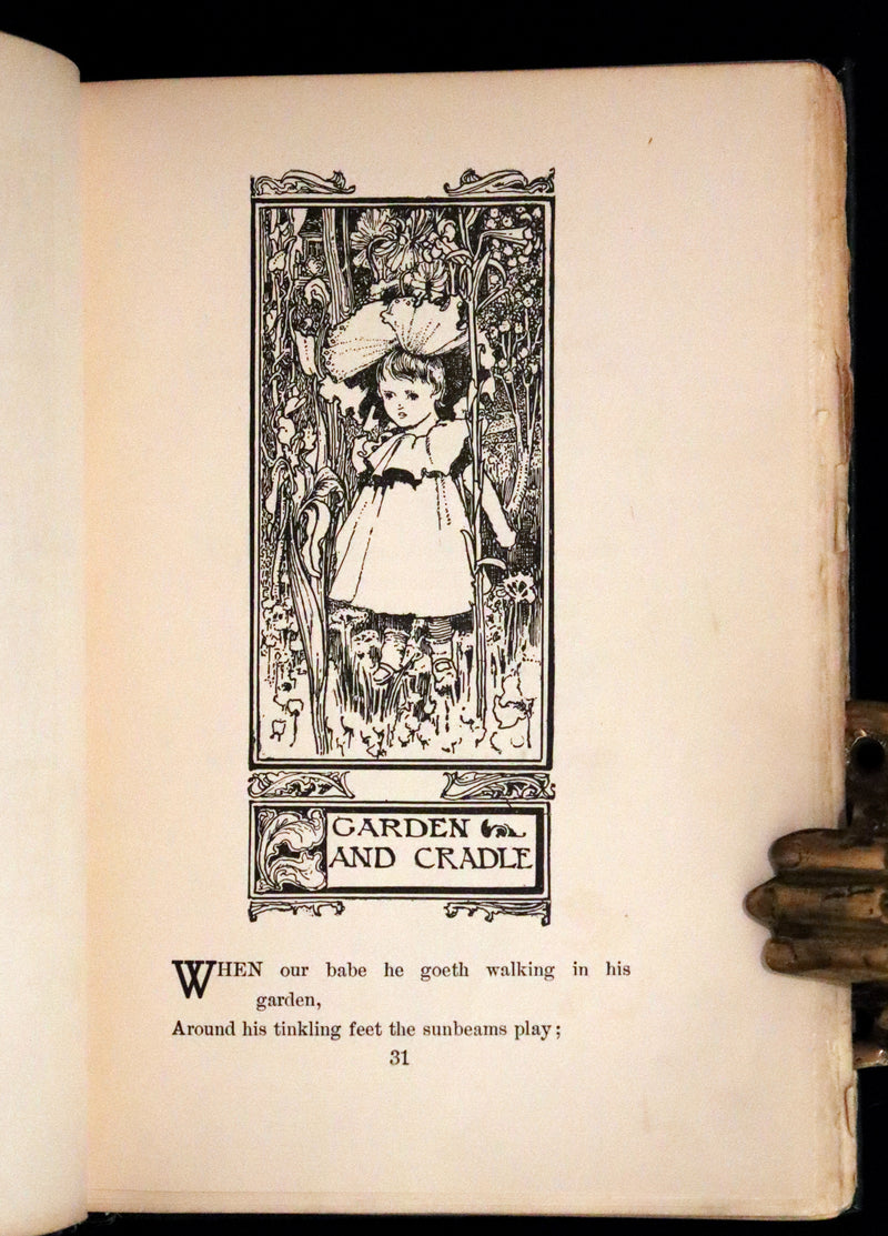 1897 Rare First Edition - Lullaby-Land. Songs of Childhood by Eugene Field Illustrated by Charles Robinson.