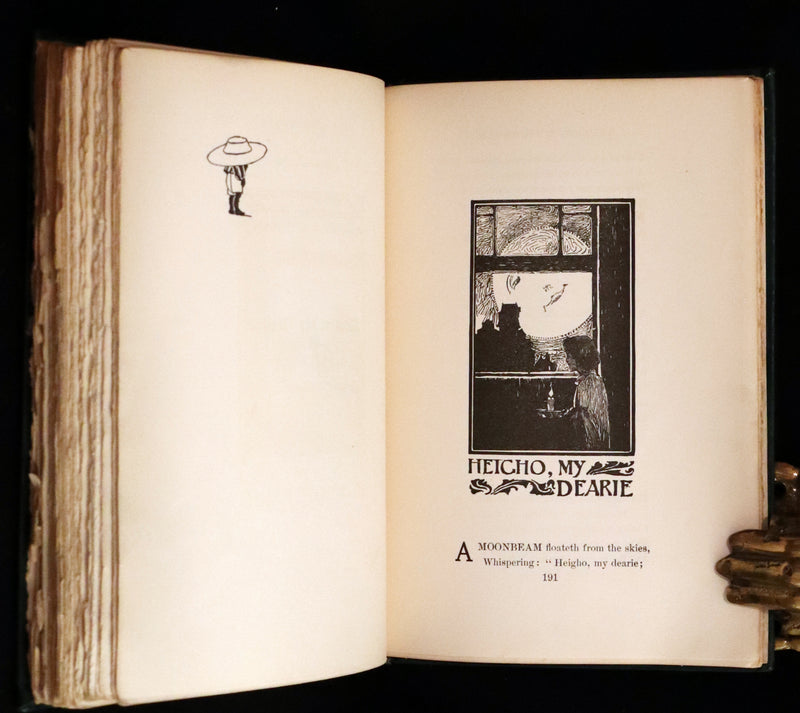 1897 Rare First Edition - Lullaby-Land. Songs of Childhood by Eugene Field Illustrated by Charles Robinson.