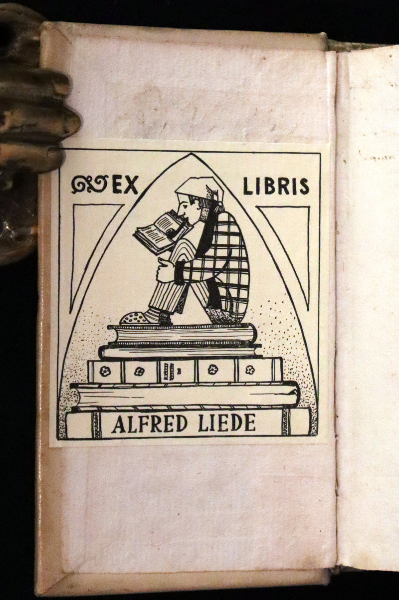 1630 Rare Latin Vellum Book - Scottish writer Io. Barclaii ARGENIS. Editio novissima by Elzevir.