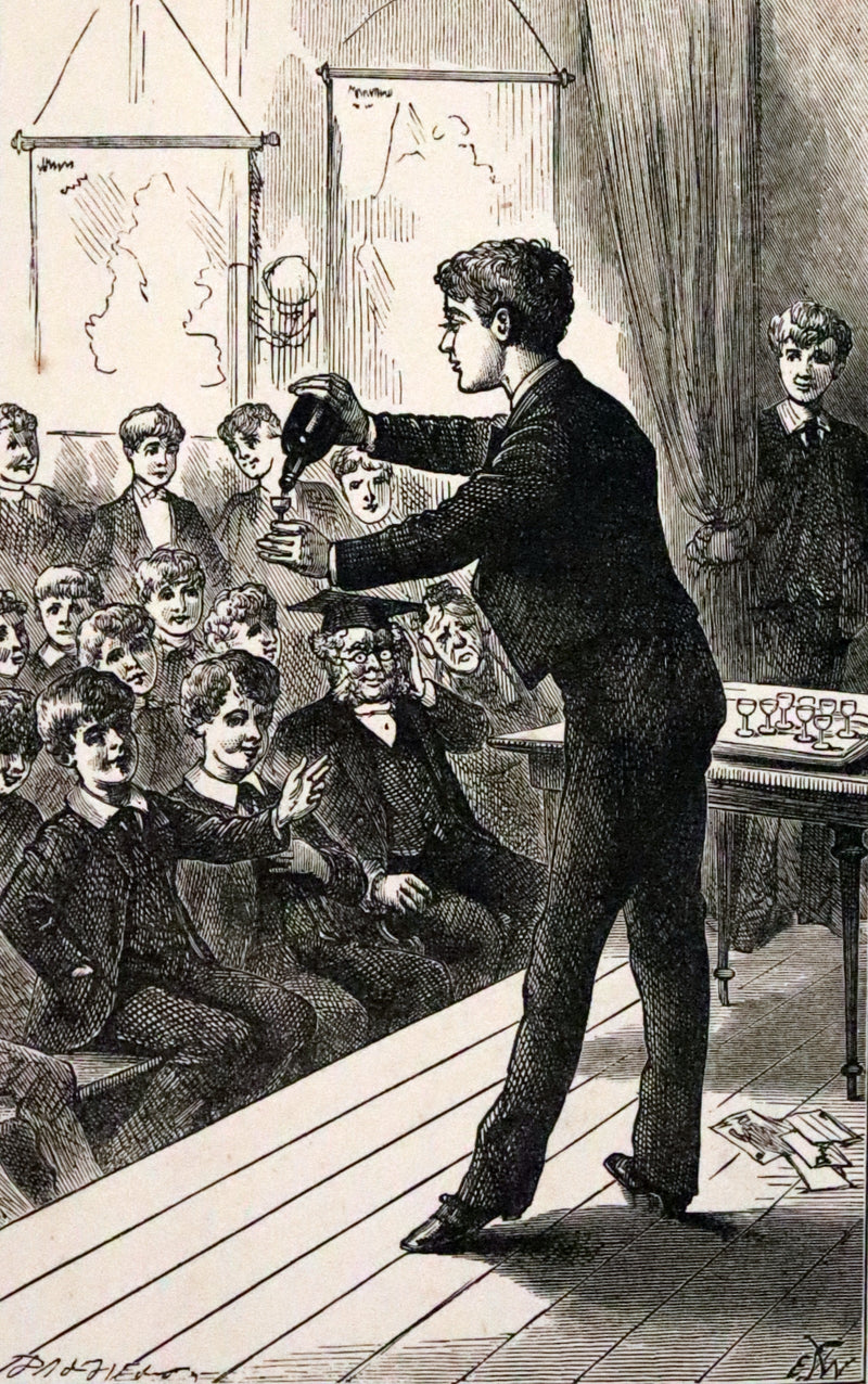 1885 Scarce First Edition - CONJURER Dick or, The Adventures of a Young WIZARD by Professor Hoffmann.