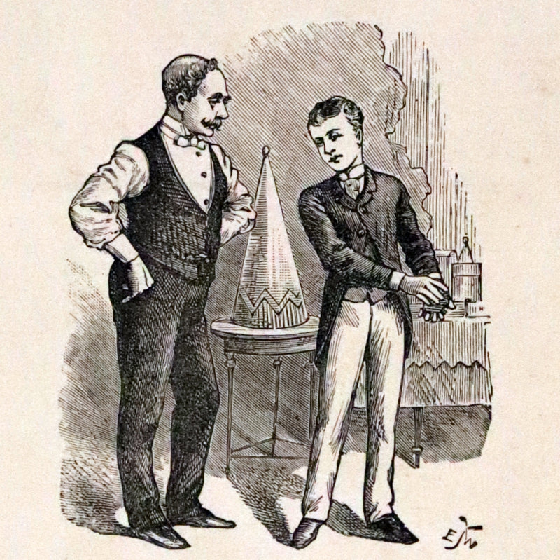 1885 Scarce First Edition - CONJURER Dick or, The Adventures of a Young WIZARD by Professor Hoffmann.