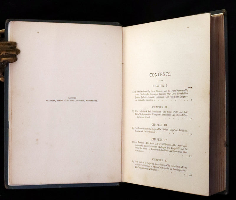 1885 Scarce First Edition - CONJURER Dick or, The Adventures of a Young WIZARD by Professor Hoffmann.