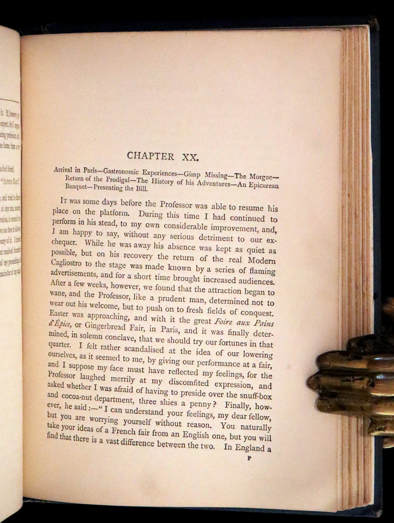 1885 Scarce First Edition - CONJURER Dick or, The Adventures of a Young WIZARD by Professor Hoffmann.