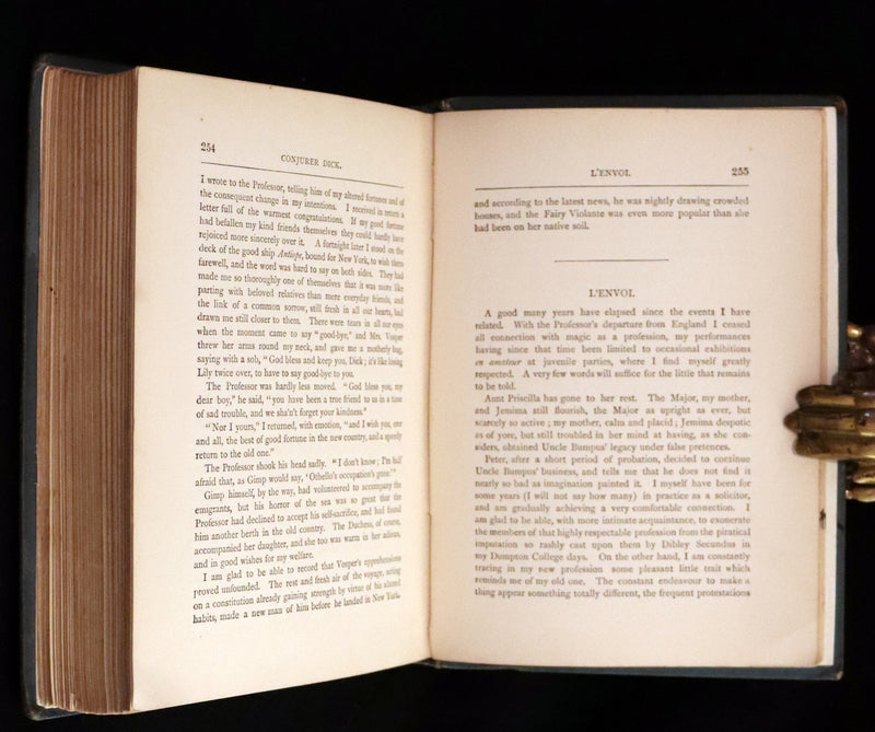 1885 Scarce First Edition - CONJURER Dick or, The Adventures of a Young WIZARD by Professor Hoffmann.