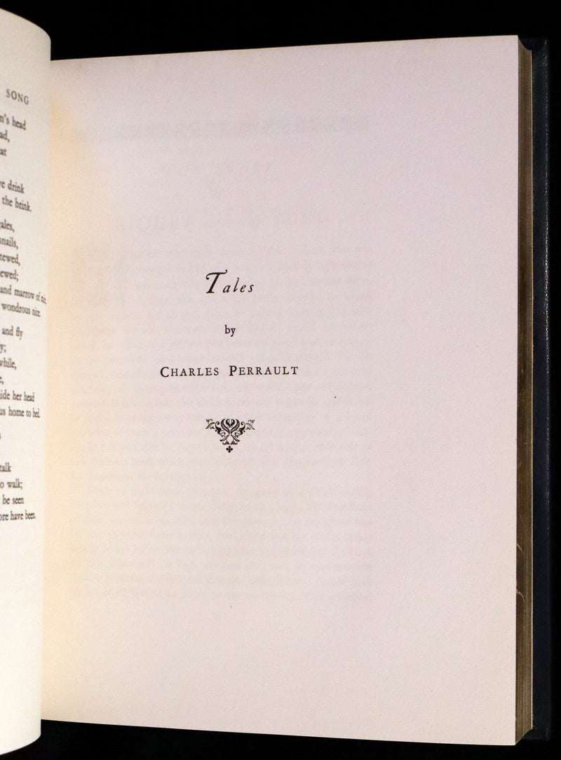 1928 Rare First Limited Signed Edition bound in Morocco - A Fairy Garland Being Fairy Tales from the Old French by Edmund Dulac.