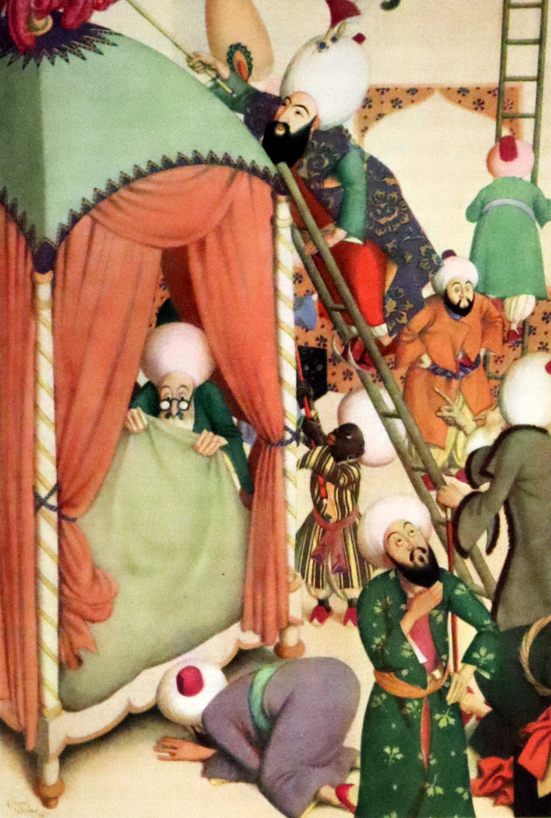 1928 Rare First Limited Signed Edition bound in Morocco - A Fairy Garland Being Fairy Tales from the Old French by Edmund Dulac.