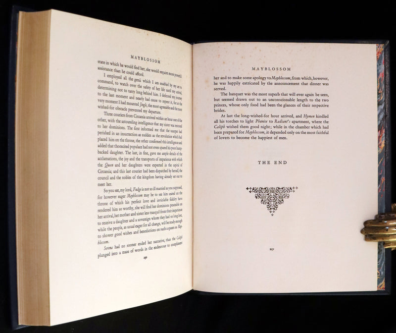 1928 Rare First Limited Signed Edition bound in Morocco - A Fairy Garland Being Fairy Tales from the Old French by Edmund Dulac.