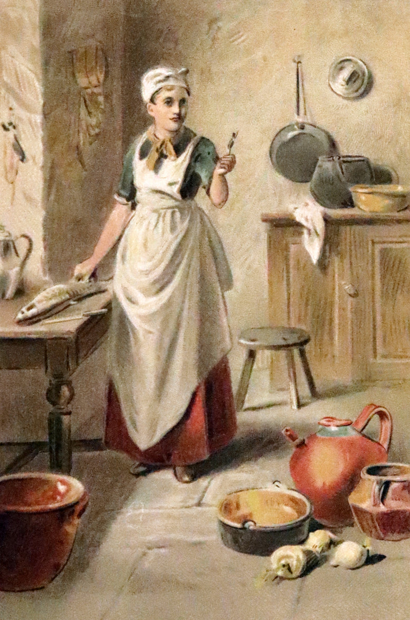 1890 Scarce Victorian Book - Andersen's FAIRY TALES. Stories for the Household. Illustrated.