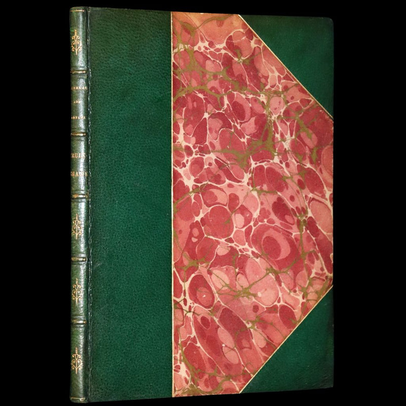 1858 Rare First Edition - Stenelaus and Amylda, A Christmas Legend for Children of a Larger Growth, Illustrated by Cruikshank.