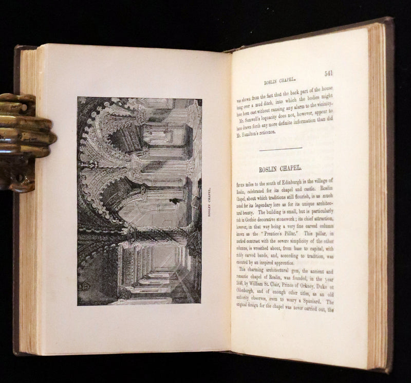 1897 Rare  Book - Haunted Homes and Family Legends of Great Britain. First Illustrated Edition.