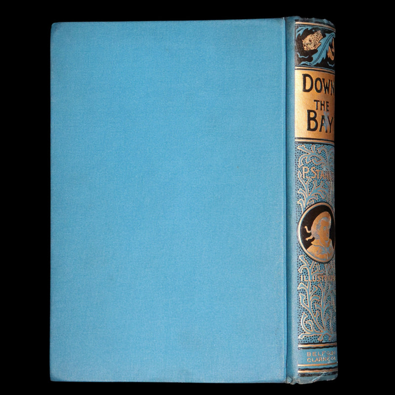 1890 Rare First Edition - Down the Bay or Joe and I on Salt Water, Illustrated.