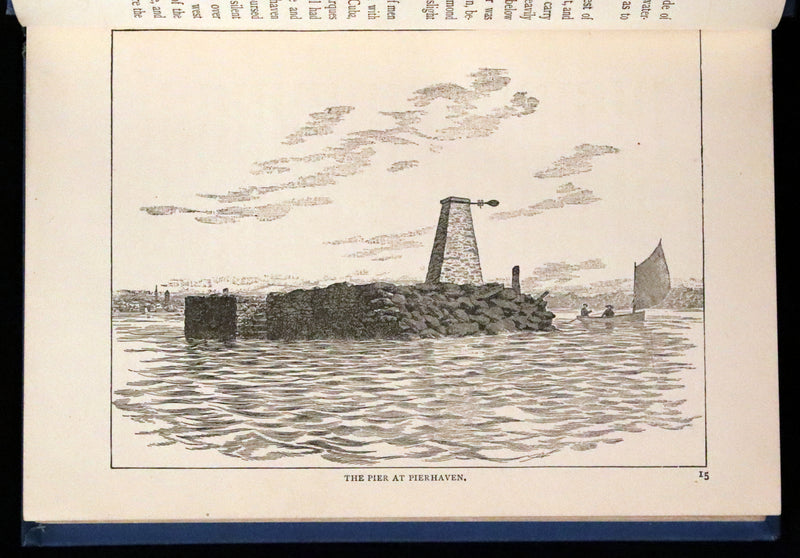 1890 Rare First Edition - Down the Bay or Joe and I on Salt Water, Illustrated.