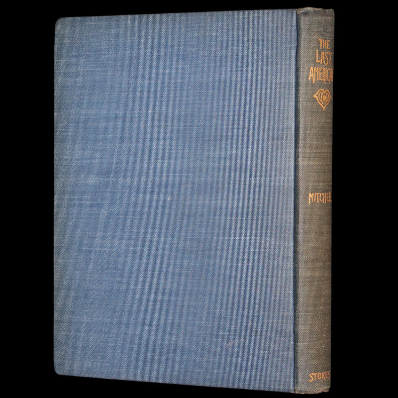 1902 Rare First De Luxe Edition Illustrated in color - The Last American by John Ames Mitchell.