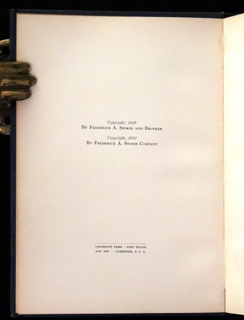 1902 Rare First De Luxe Edition Illustrated in color - The Last American by John Ames Mitchell.