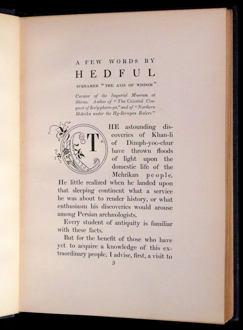 1902 Rare First De Luxe Edition Illustrated in color - The Last American by John Ames Mitchell.