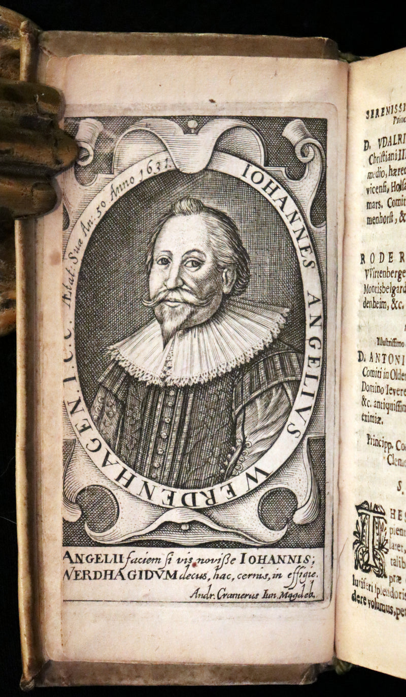 1632 Rare Latin Vellum Philosophy Book - Von Werdenhagen's Universal Introduction to All Republics, or General Politics.