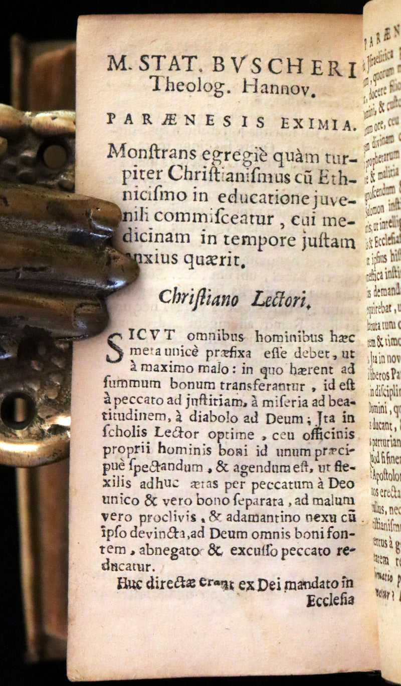 1632 Rare Latin Vellum Philosophy Book - Von Werdenhagen's Universal Introduction to All Republics, or General Politics.