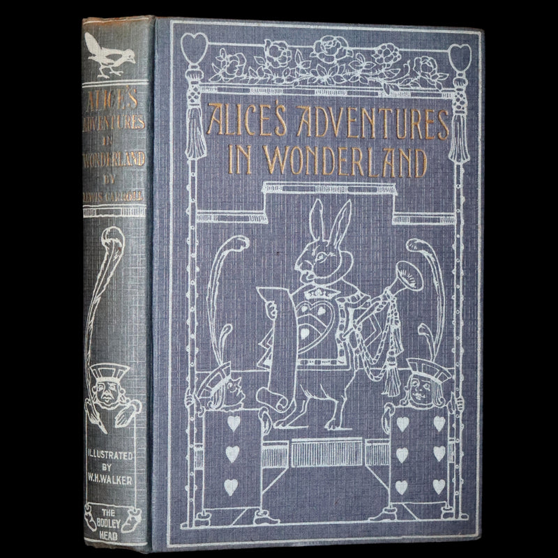 1925 Rare Edition with Dust Jacket - Alice's Adventures in Wonderland Illustrated by William Henry Walker.