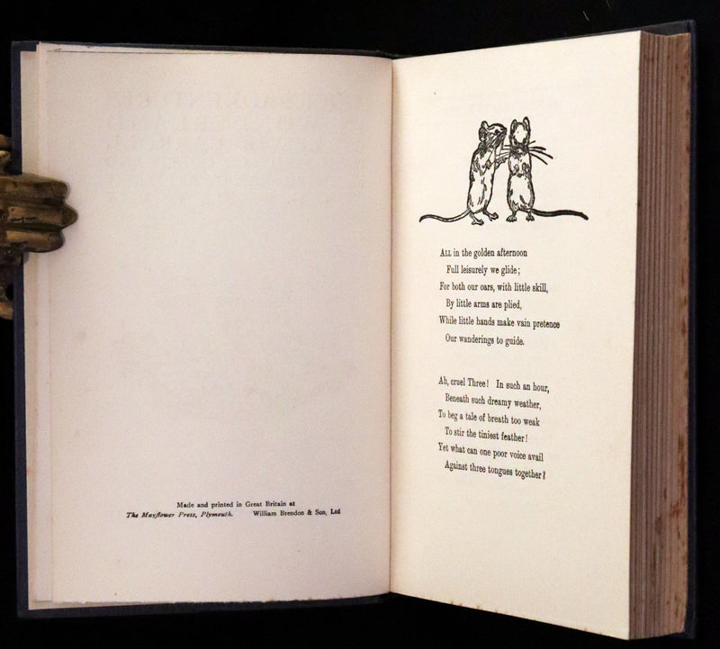 1925 Rare Edition with Dust Jacket - Alice's Adventures in Wonderland Illustrated by William Henry Walker.