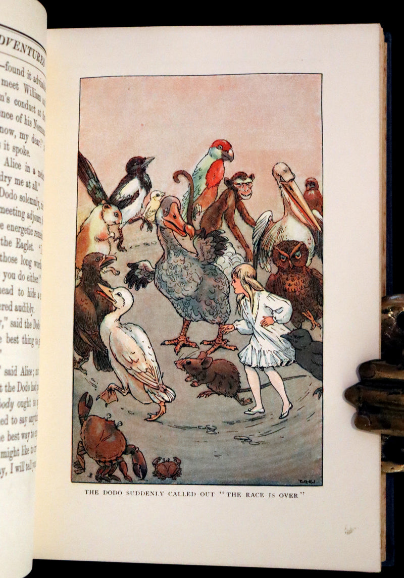 1925 Rare Edition with Dust Jacket - Alice's Adventures in Wonderland Illustrated by William Henry Walker.