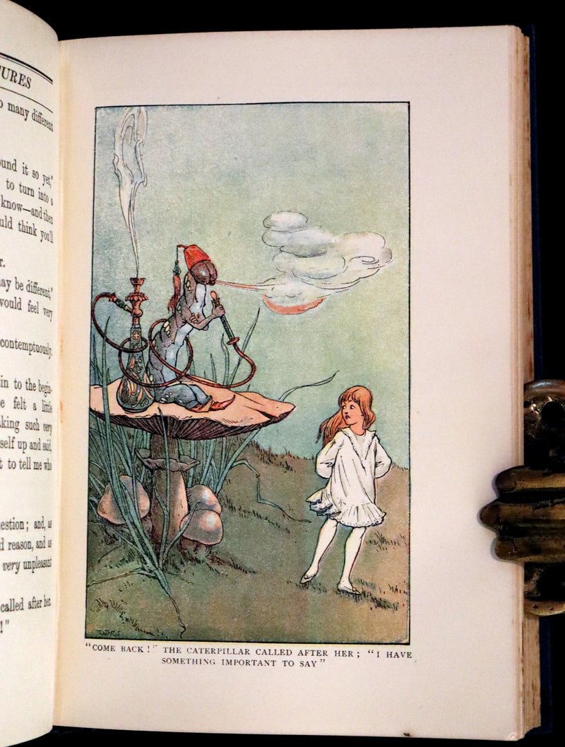1925 Rare Edition with Dust Jacket - Alice's Adventures in Wonderland Illustrated by William Henry Walker.