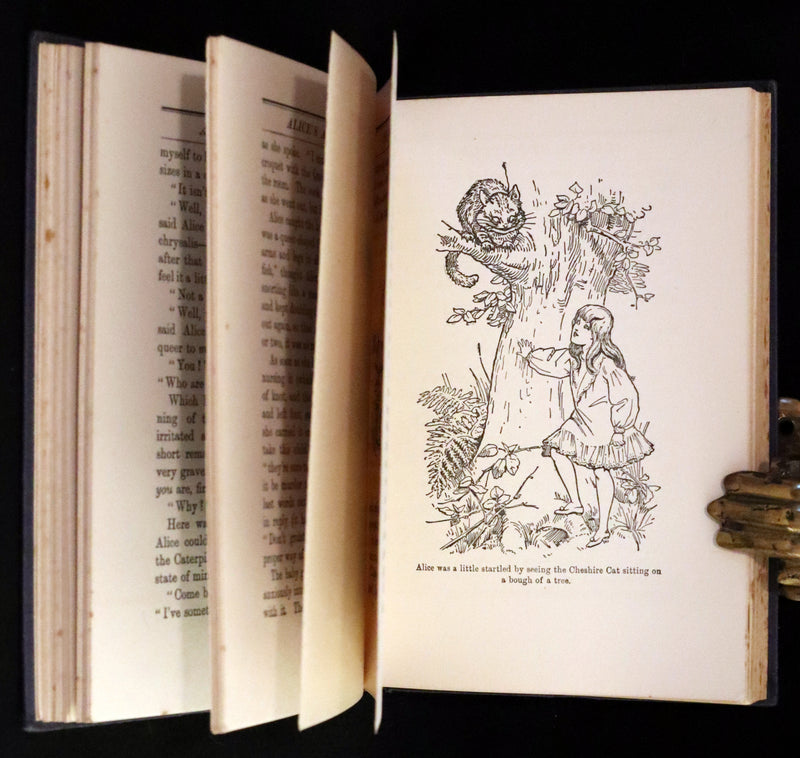 1925 Rare Edition with Dust Jacket - Alice's Adventures in Wonderland Illustrated by William Henry Walker.