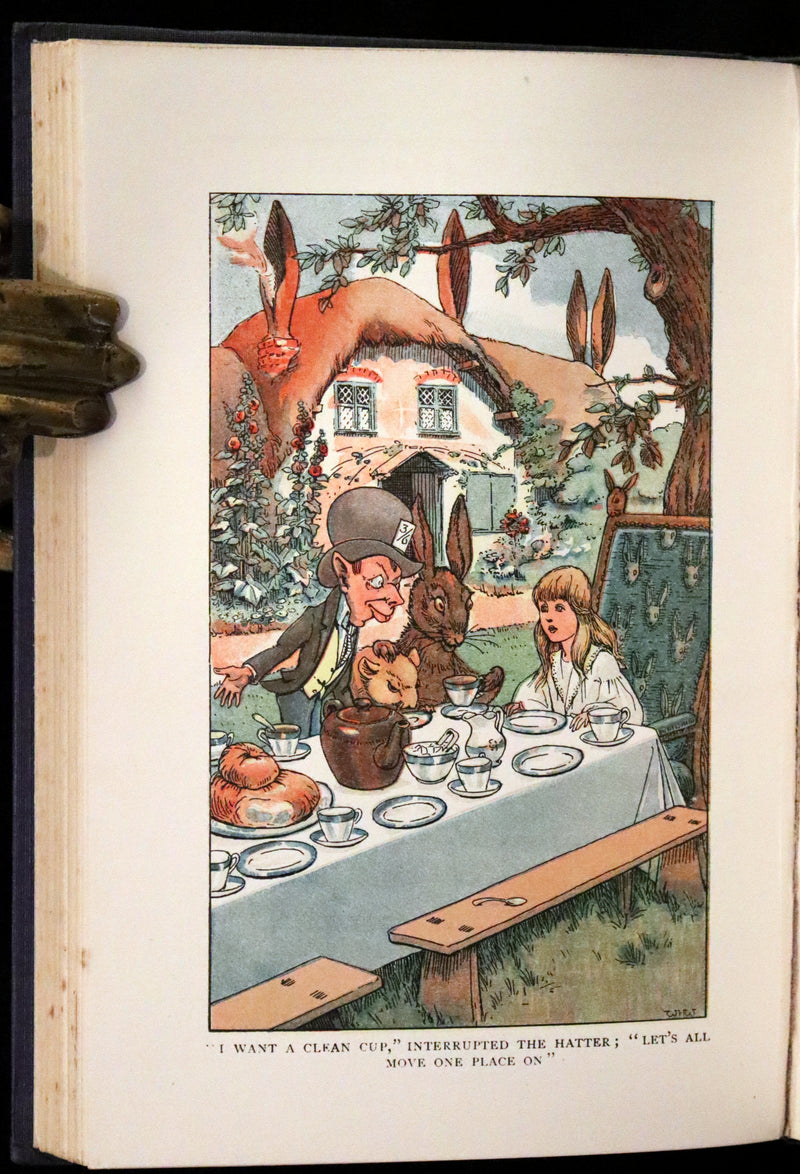 1925 Rare Edition with Dust Jacket - Alice's Adventures in Wonderland Illustrated by William Henry Walker.