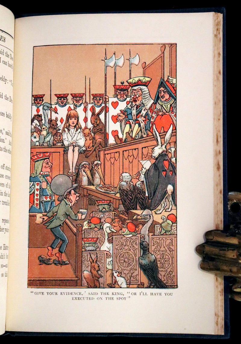 1925 Rare Edition with Dust Jacket - Alice's Adventures in Wonderland Illustrated by William Henry Walker.