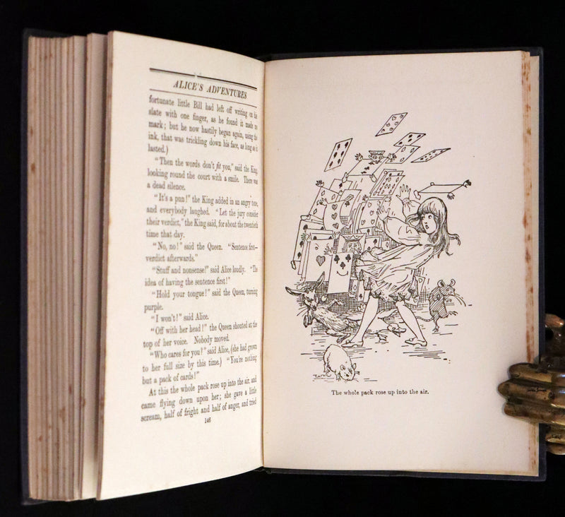 1925 Rare Edition with Dust Jacket - Alice's Adventures in Wonderland Illustrated by William Henry Walker.