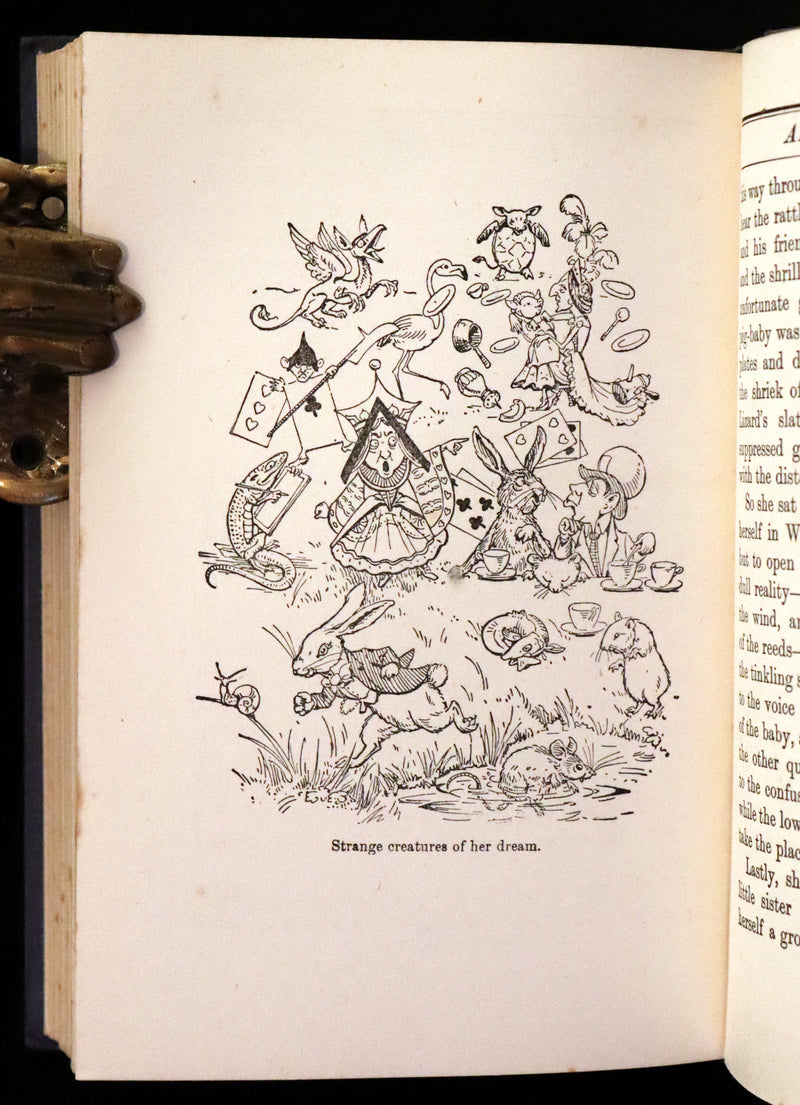 1925 Rare Edition with Dust Jacket - Alice's Adventures in Wonderland Illustrated by William Henry Walker.