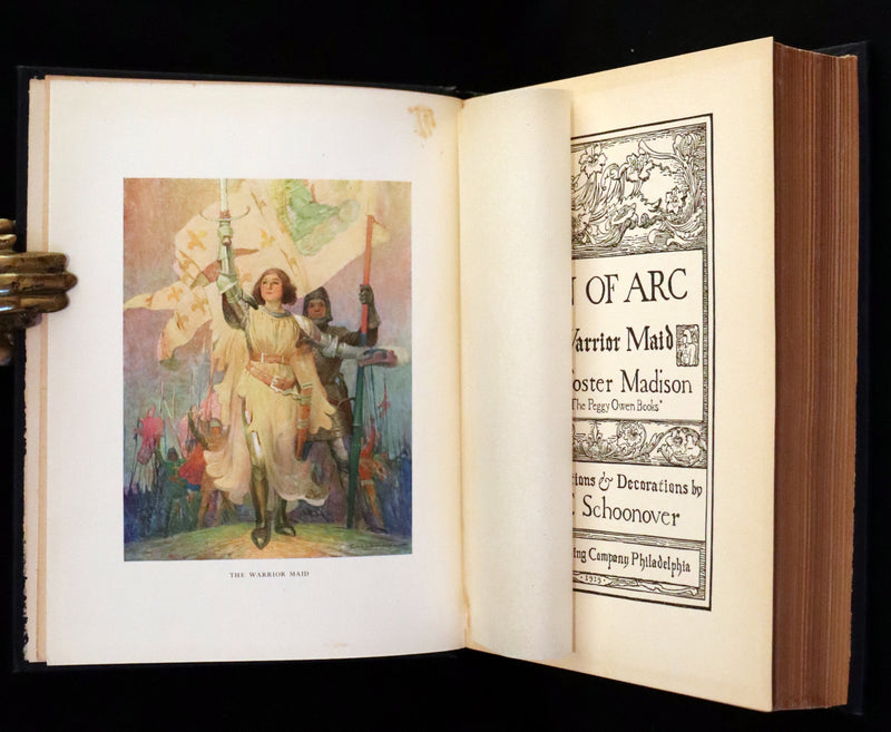 1919 Rare Book - Joan of Arc, The Warrior Maid Illustrated by Frank E. Schoonover.