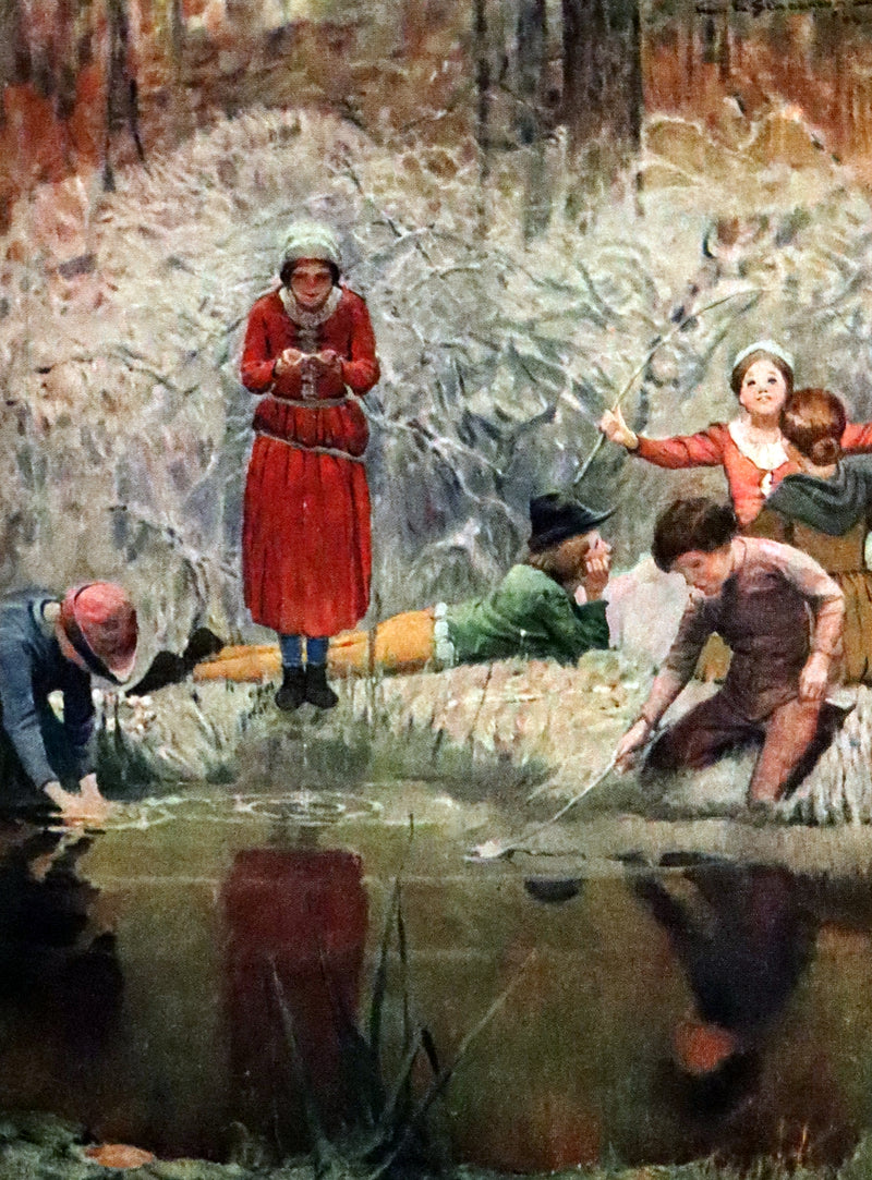 1919 Rare Book - Joan of Arc, The Warrior Maid Illustrated by Frank E. Schoonover.