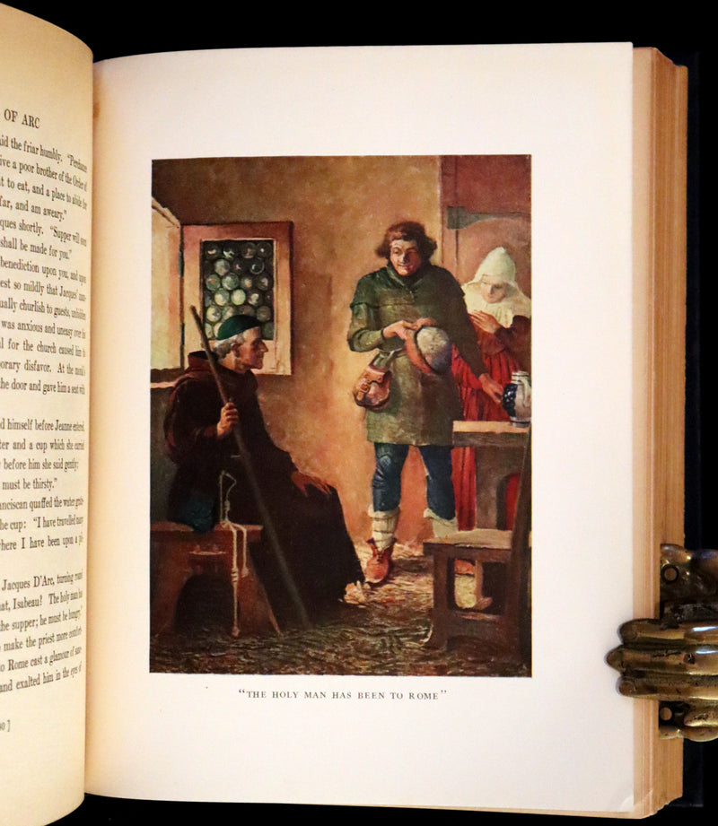 1919 Rare Book - Joan of Arc, The Warrior Maid Illustrated by Frank E. Schoonover.
