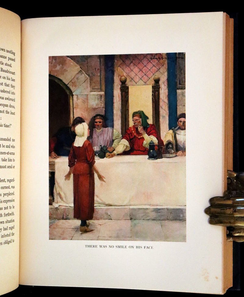 1919 Rare Book - Joan of Arc, The Warrior Maid Illustrated by Frank E. Schoonover.