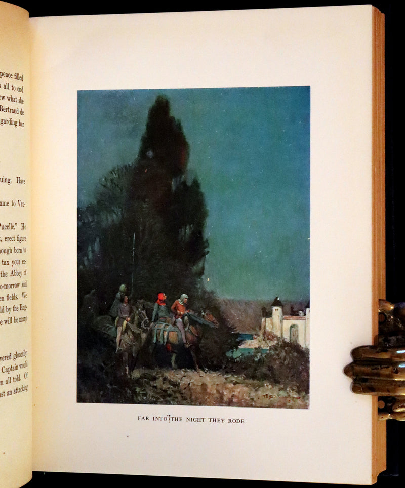 1919 Rare Book - Joan of Arc, The Warrior Maid Illustrated by Frank E. Schoonover.