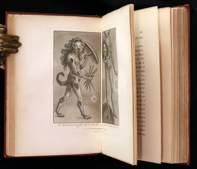 1868 Rare Book - The Travels and Surprising Adventures of Baron MUNCHAUSEN. Illustrated by Cruikshank.