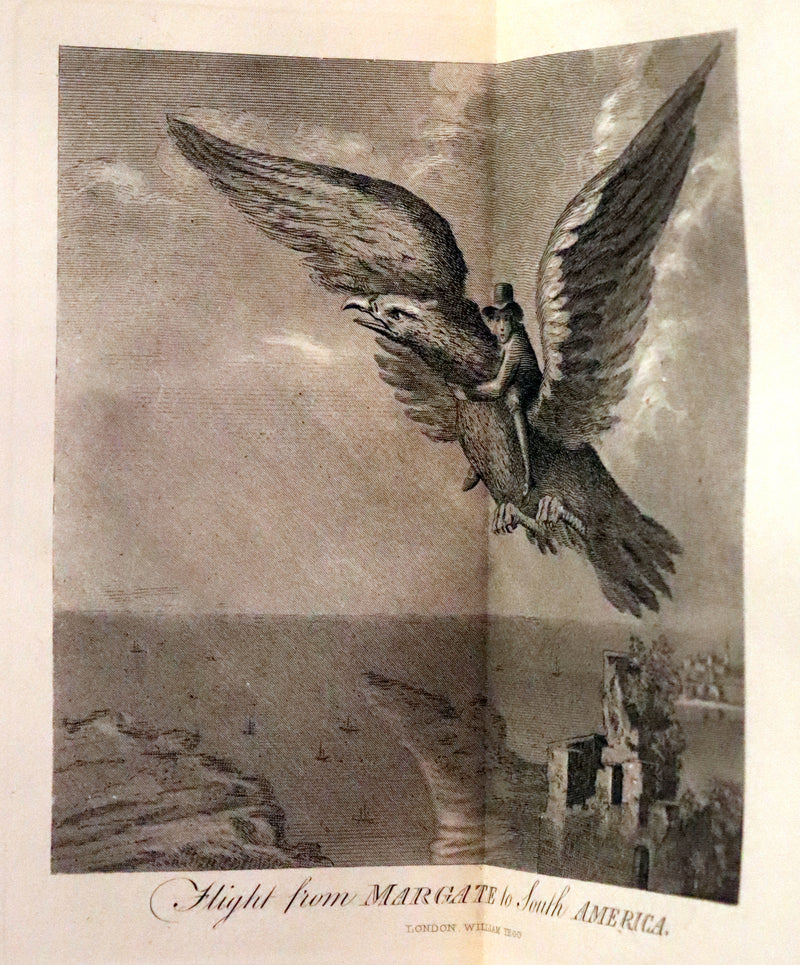 1868 Rare Book - The Travels and Surprising Adventures of Baron MUNCHAUSEN. Illustrated by Cruikshank.