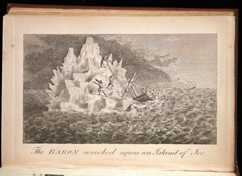 1868 Rare Book - The Travels and Surprising Adventures of Baron MUNCHAUSEN. Illustrated by Cruikshank.